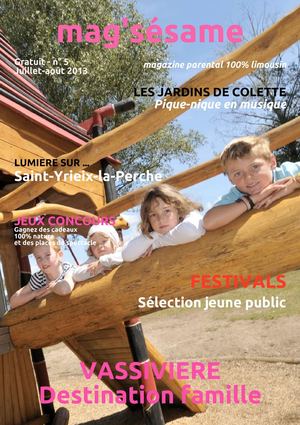 mag'sésame n° 5 - juillet-août 2013