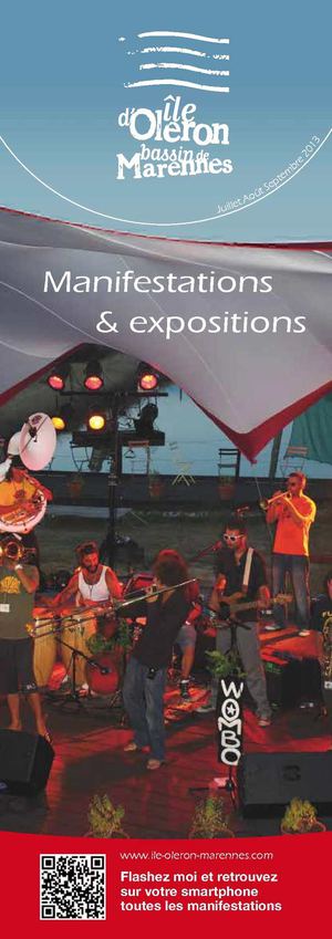 Guide des Manifestations de l'île d'oléron été 2013