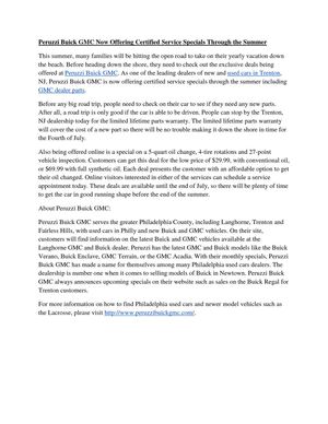 Peruzzi Buick GMC PR