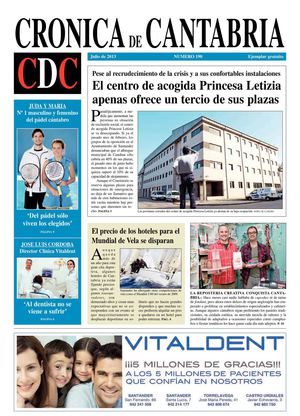 Cronica de Cantabria Julio 2013. Núm. 190