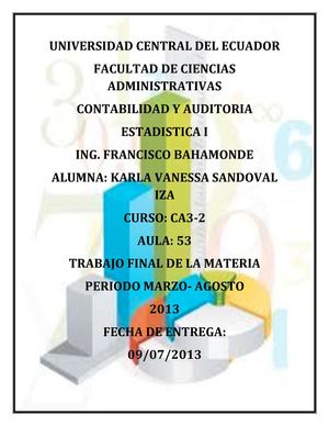 TRABAJO FINAL DE ESTADISTICA