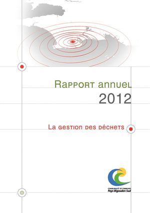 Rapport déchets 2012 CCPBS