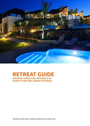 Amanda Hamilton Retreat Guide at Shantisom