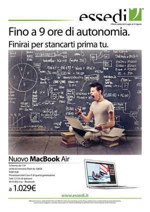 Volantino Essedi dal 9/7 al 31/08/2013