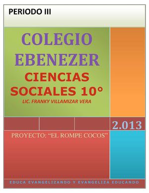 Guia Ciencias Sociales III Periodo - COLEBE
