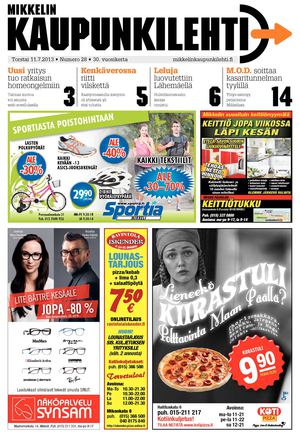 Mikkelin Kaupunkilehti 28/2013