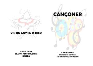 Cançoner colònies 2013