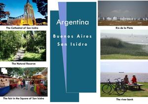 A brochure about San Isidro