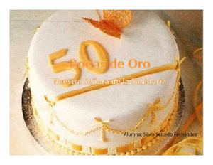 Aniversario del colegio Nuestra Señora de la Sabiduría