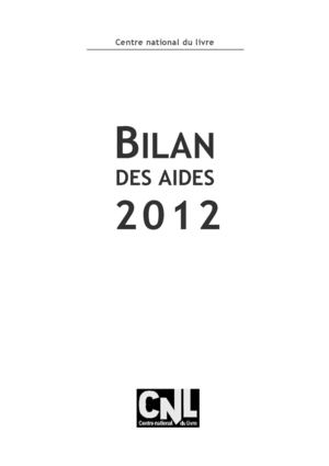 Calaméo - Bilan des aides du CNL 2012