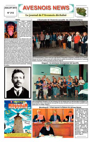 AVESNOIS NEWS N° 212