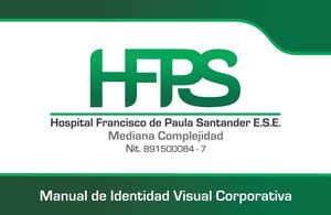 Manual de marca e identidad visual corporativa de Hospital Francisco de Paula Santander