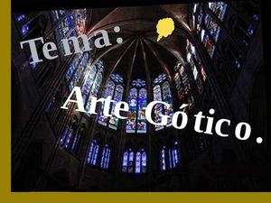 El arte gótico en la edad Media 