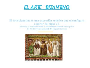 el arte bizantino