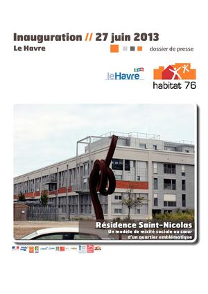 Inauguration - Résidence Saint Nicolas - Le Havre
