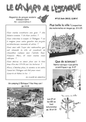 Canard de l'Estaque n°12