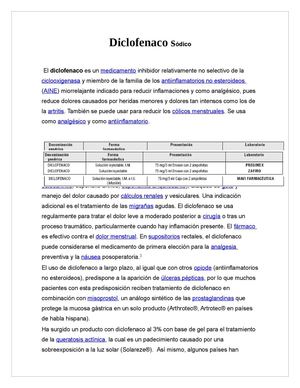 diclofenaco sodico