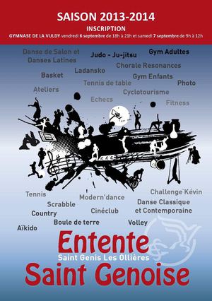 Entente Saint Genoise - Plaquette 2013-2014