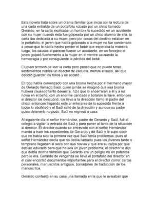 UN GRITO DESESPERADO.