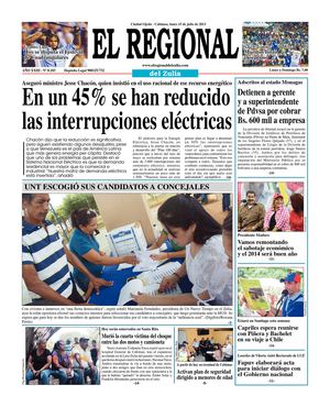 El Regional del Zulia 15-07-2013