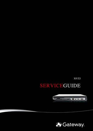 Gateway NV53 Service Manual