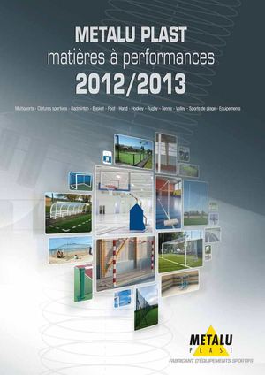 Catalogue Métaluplast 2013