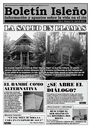 Boletin Isleño - Año 2 - Número 14 - Julio 2013