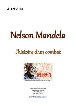 Bibliographie sur Nelson Mandela et l'Apartheid