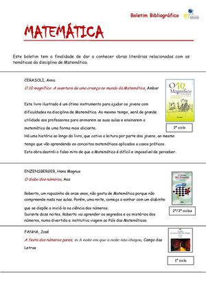 A Ler+ com a Matemática