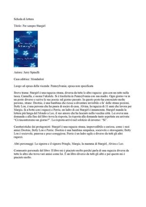 per sempre stargirl (Maria)
