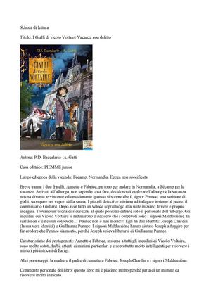 vacanza con delitto (Maria)