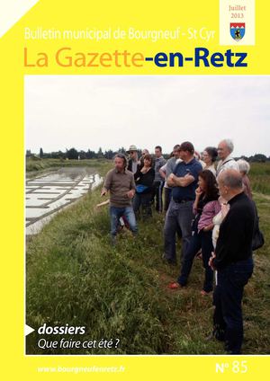 Bulletin Municipal - Juillet 2013 - Bourgneuf en Retz