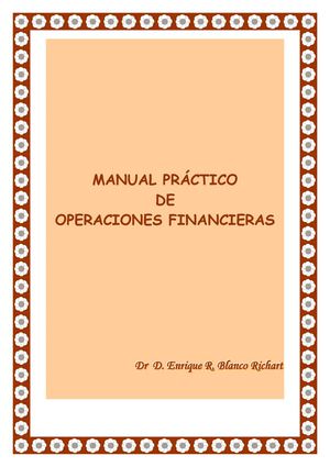 Manual práctico de Operaciones Financieras