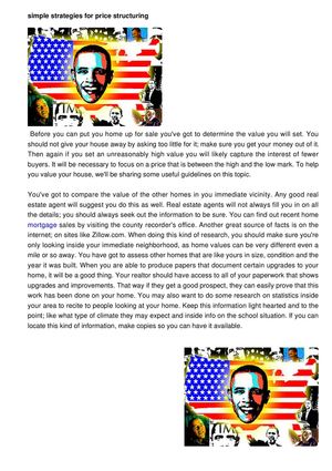 Useful Suggestions For price structuring your house to Sell
