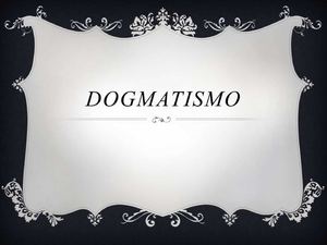 Dogmatismo