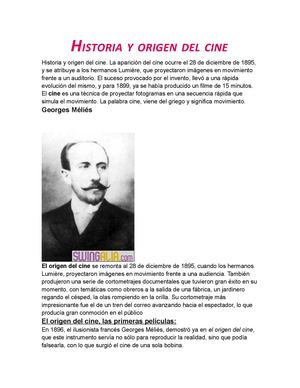 historia del cine