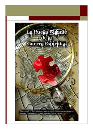 La huella Gigante de la Guerra Espiritual