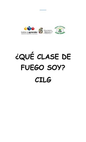 ¿Qué clase de fuego soy?