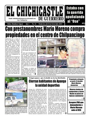 El Chichicastle julio 2013