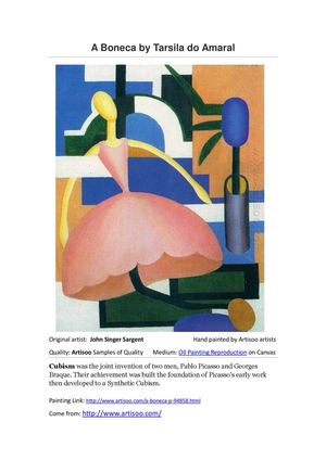 A Boneca by Tarsila do Amaral--Artisoo