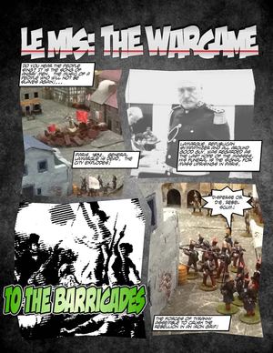 "Le Mis" the Comic Book of the Wargame of the Musical!