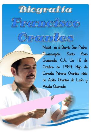 Biografía Francisco Orantes