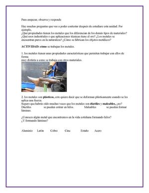 Obtencion de los metales