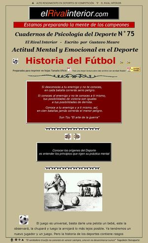 historia del futbol