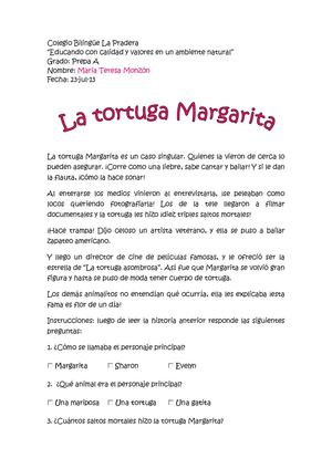 La tortuga Margarita