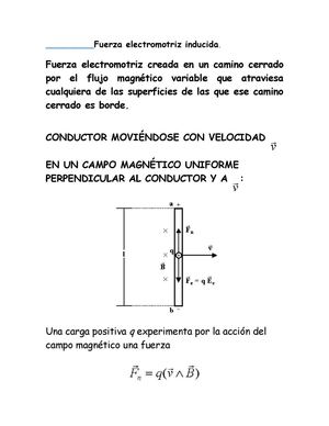FUERZA ELECTROMOTRIZ