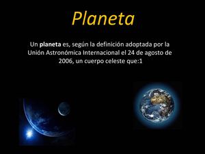 PARTES DEL UNIVERSO  