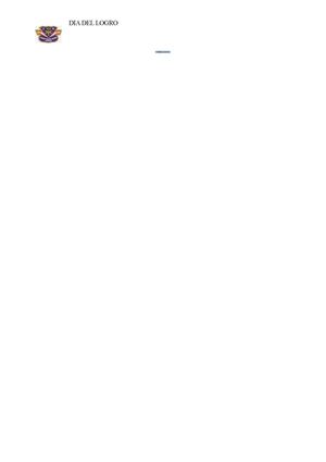 PROYECTO DE APRENDIZAJE DIA LOGRO