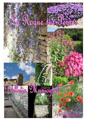 Bulletin Municipal La Roque sur Pernes N°37 Juillet 2013