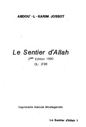 Le sentier d'Allah